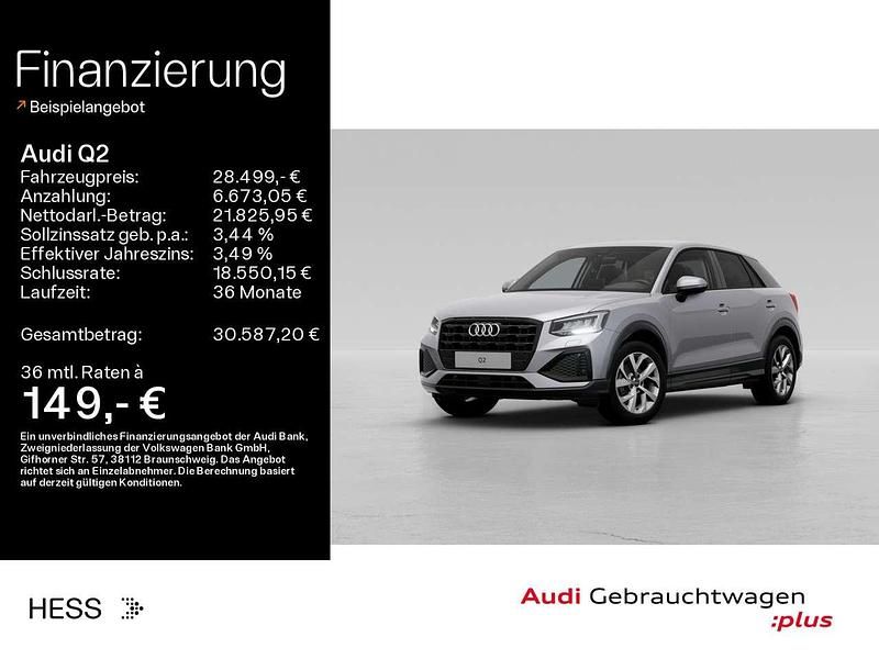Silber Gebraucht 2024 Audi Q2 Advanced SUV | 28.499 € (Fairer Preis) - Bild 1/3