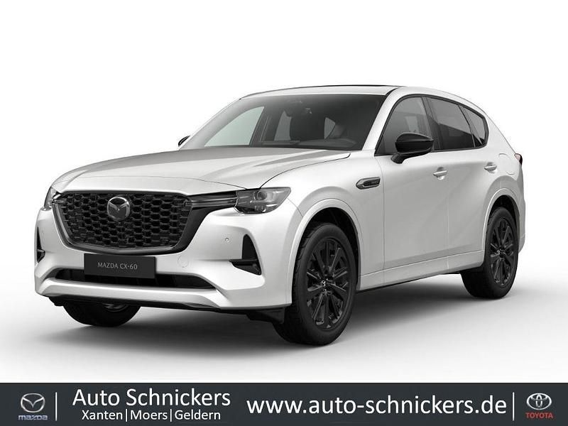 Weiss Gebraucht 2025 Mazda CX-60 Homura-Line SUV | 46.640 € (Fairer Preis) - Bild 1/4