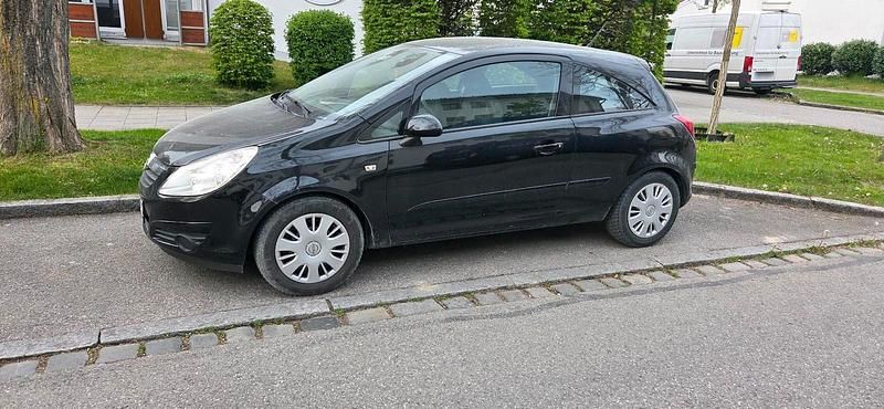 Gebraucht Opel Corsa 2008 Schwarz Kleinwagen