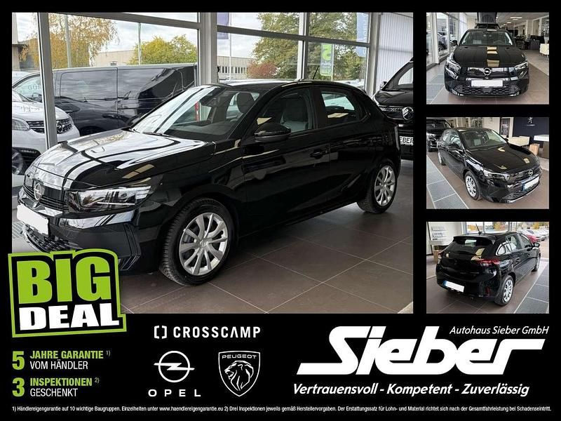 Lackierung schwarz perla nera Gebraucht 2025 Opel Corsa Edition Kleinwagen | 18.990 € (Fairer Preis) - Bild 1/4