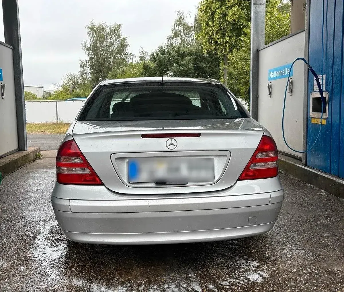 Gebraucht Mercedes C200 116 PS (85 kW) 2002 Silber Limousine