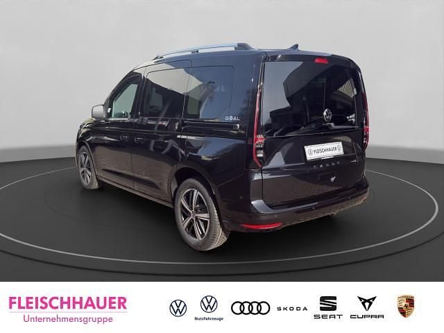 Neu VW Caddy Goal 122 PS (89 kW) 2025 Schwarz Van / Kleinbus