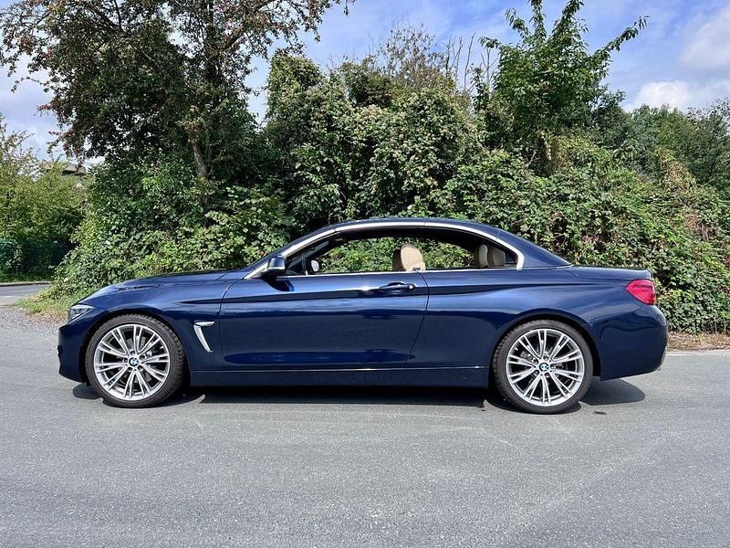 Gebraucht BMW 430 Cabriolet Luxury Line 252 PS (185 kW) 2017 Blau Cabrio