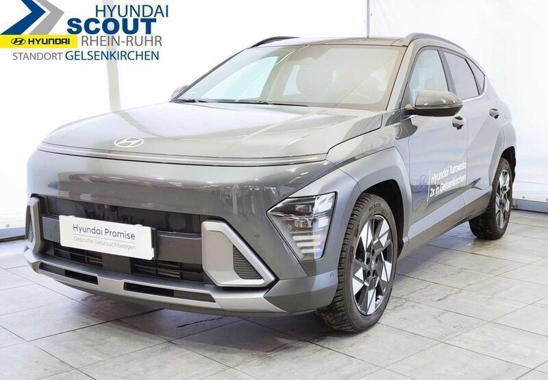 Ecotronic grey (metallic) Gebraucht 2023 Hyundai Kona Prime SUV | 29.970 € (Guter Preis) - Bild 1/4