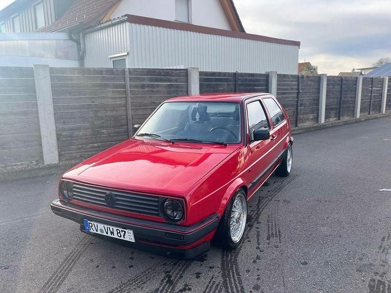 Gebraucht VW Golf II 50 PS (36 kW) 1988 Rot Kleinwagen