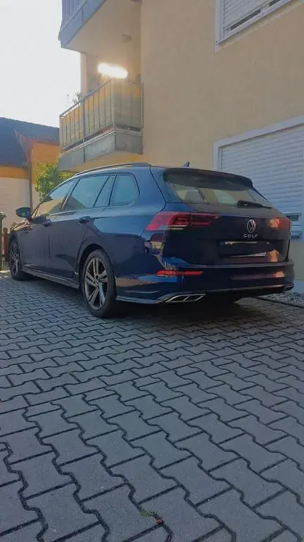 Gebraucht VW Golf VII R-line 150 PS (110 kW) 2021 Blau Kleinwagen