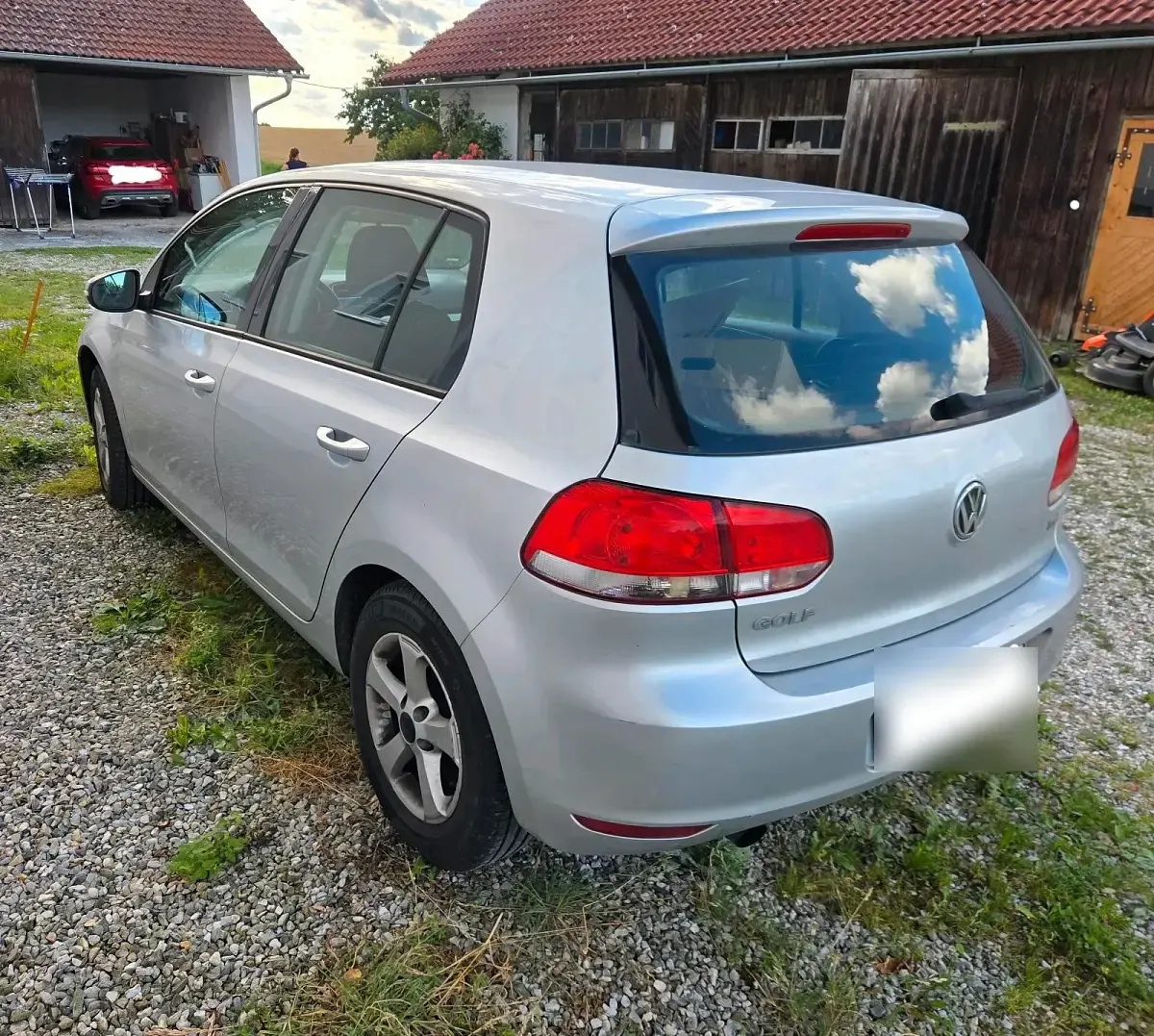 Gebraucht VW Golf VI 105 PS (77 kW) 2010 Silber Kleinwagen
