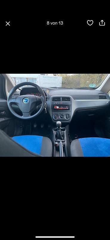 Gebraucht Fiat Punto 77 PS (56 kW) 2008 Schwarz Kleinwagen