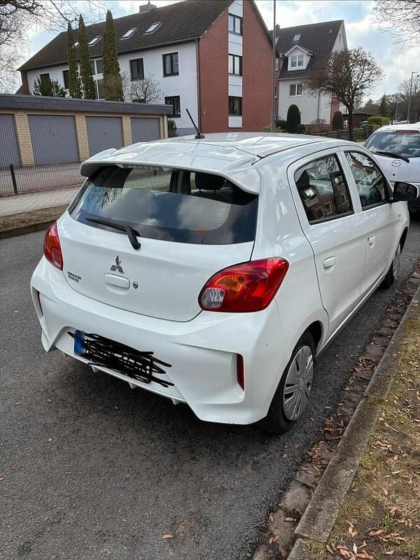 Gebraucht Mitsubishi Space Star 71 PS (52 kW) 2020 Weiß Kleinwagen