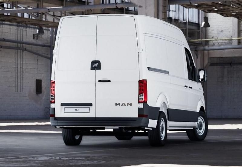 Nowe MAN TGE 140 KM (102 kW) 2025 Biały Van