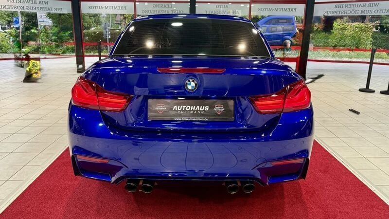 Gebraucht BMW M4 Cabriolet Performance 450 PS (330 kW) 2019 Blau Cabrio