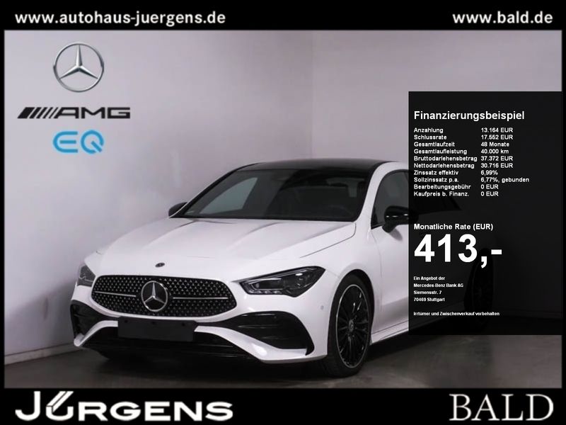 Polarweiß Gebraucht 2023 Mercedes CLA250 AMG Limousine | 43.480 € (Etwas zu teuer) - Bild 1/4