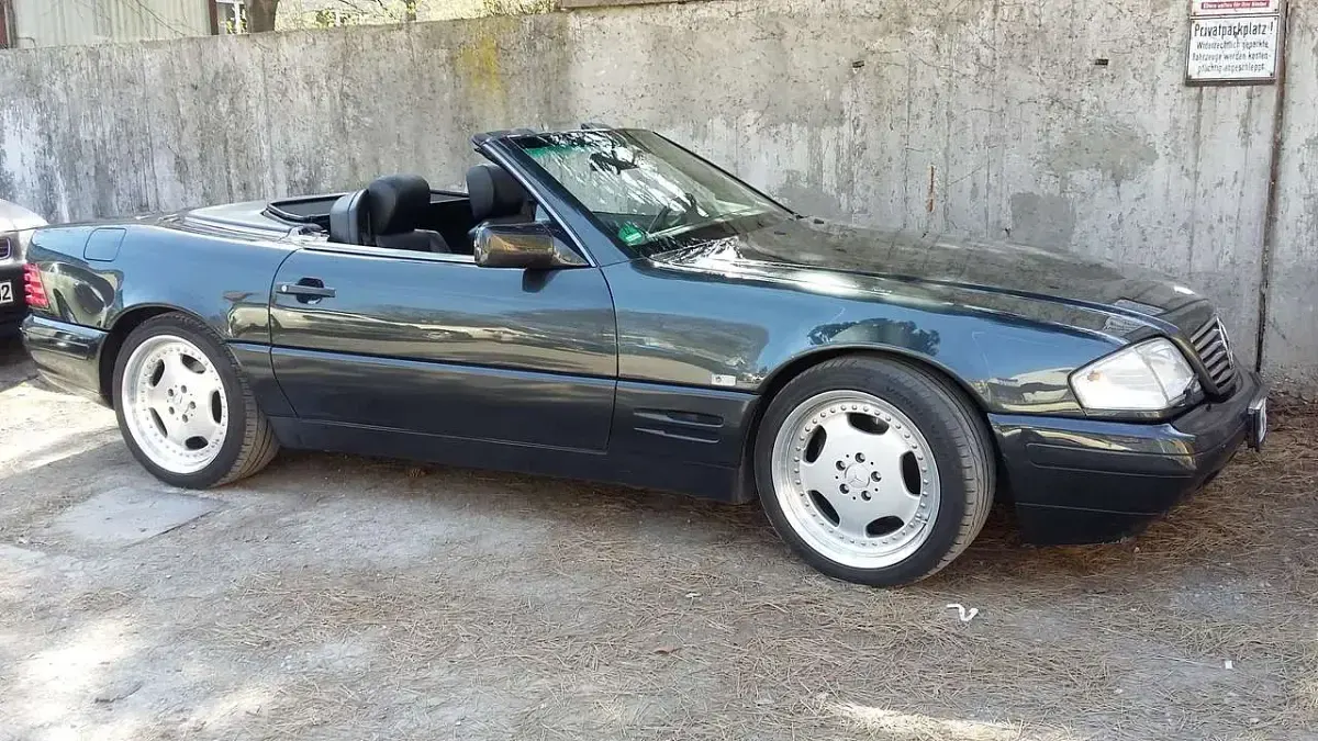 Gebraucht Mercedes SL500 326 PS (239 kW) 1993 Schwarz Cabrio