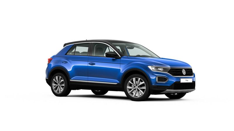Ravennablau metallic Gebraucht 2019 VW T-Roc Style SUV | 22.490 € (Fairer Preis) - Bild 1/4