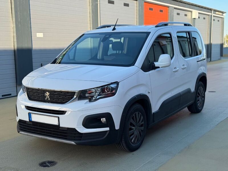 Weiß Gebraucht 2019 Peugeot Rifter Allure Van / Kleinbus | 9.400 € (Superpreis) - Bild 1/4