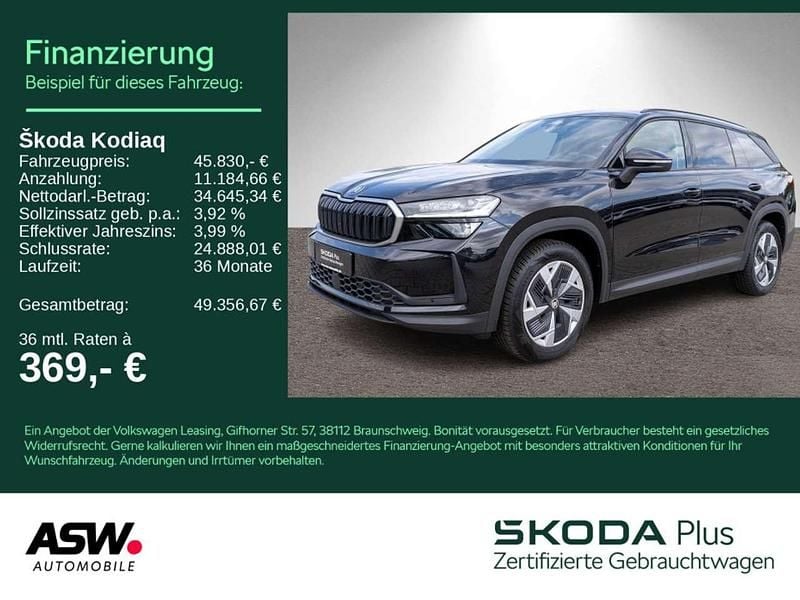 Schwarzmagic perleffekt Gebraucht 2025 Skoda Kodiaq Selection SUV | 45.830 € (Guter Preis) - Bild 1/4