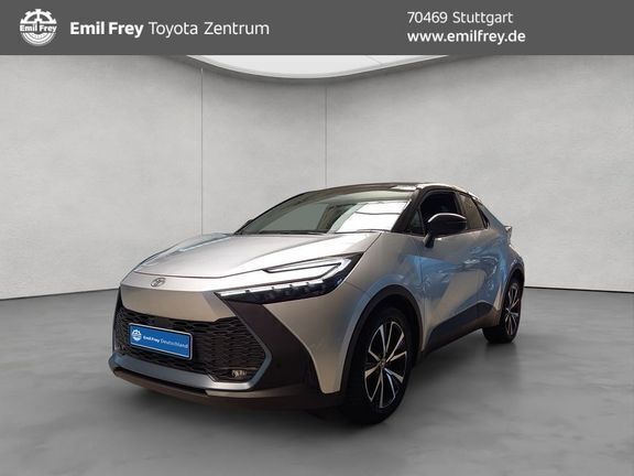 Cosmicsilber metallic/schwarz Gebraucht 2023 Toyota C-HR Team SUV | 28.650 € (Fairer Preis) - Bild 1/4