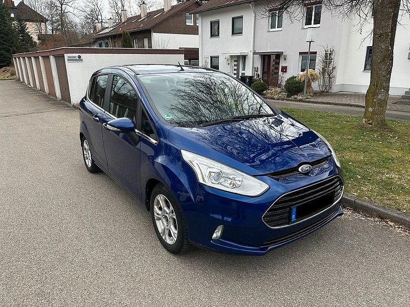 Gebraucht Ford B-MAX Titanium 125 PS (91 kW) 2015 Blau Van / Kleinbus