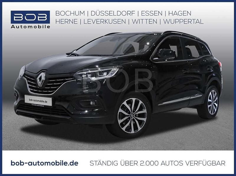 Black pearlschwarz Gebraucht 2021 Renault Kadjar Black Edition SUV | 18.969 € (Fairer Preis) - Bild 1/3