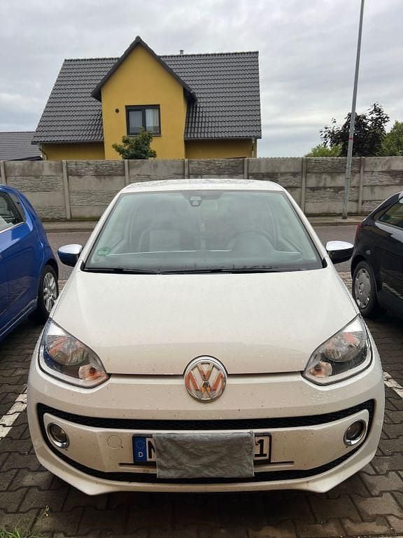 Weiß Gebraucht 2012 VW up! high up! Kleinwagen | 3.800 € (Superpreis) - Bild 1/4