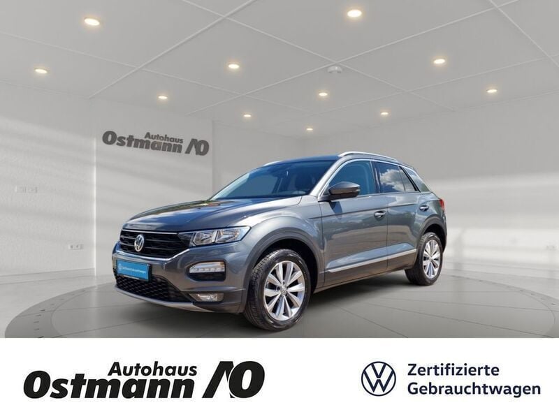 Indiumgrau metallic Gebraucht 2018 VW T-Roc Style SUV | 18.220 € (Fairer Preis) - Bild 1/4