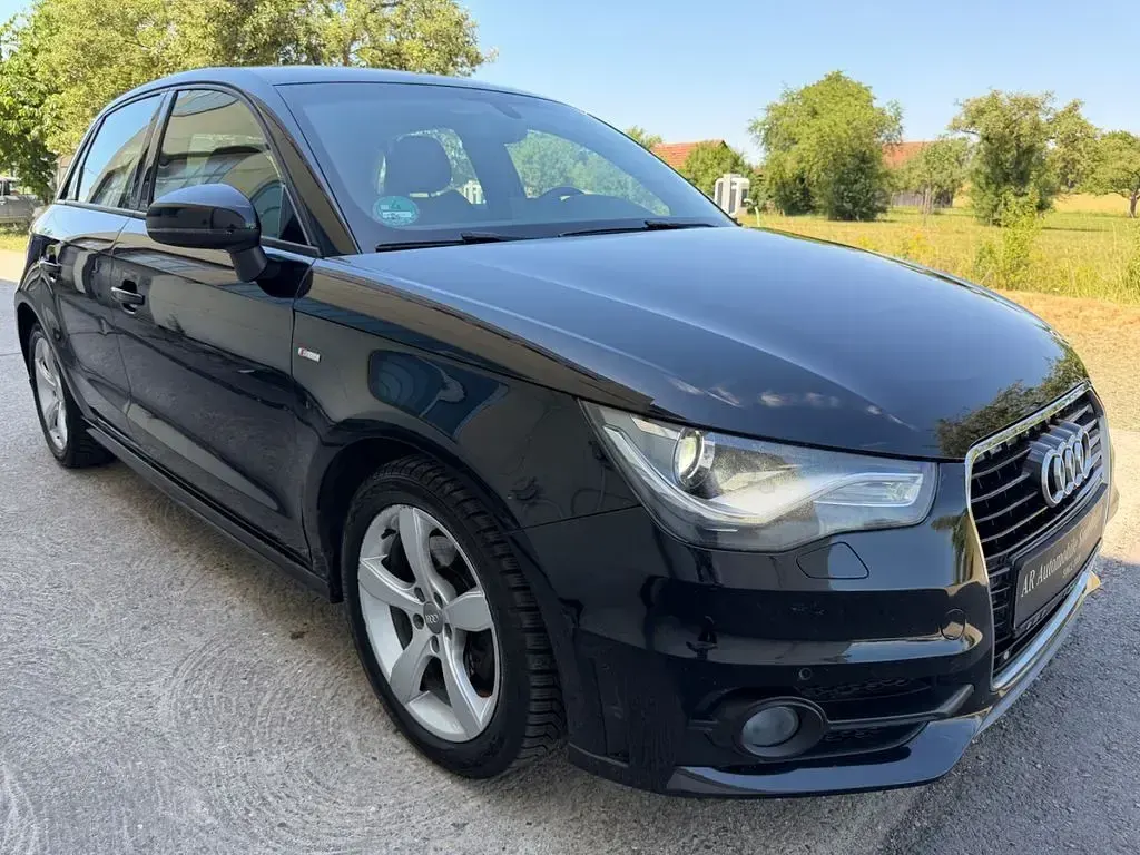 Gebraucht Audi A1 Sportback S-Line 122 PS (89 kW) 2012 Schwarz Kleinwagen