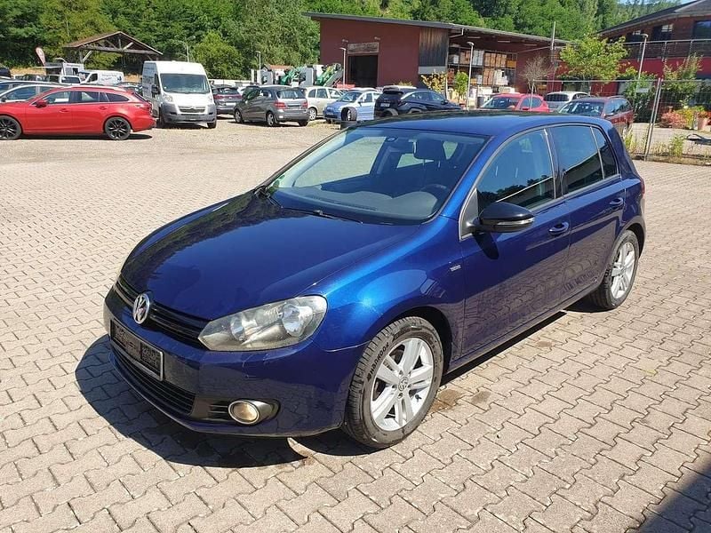 Shadow blue metallic Gebraucht 2012 VW Golf VII Match Kleinwagen | 6.000 € (Superpreis) - Bild 1/4