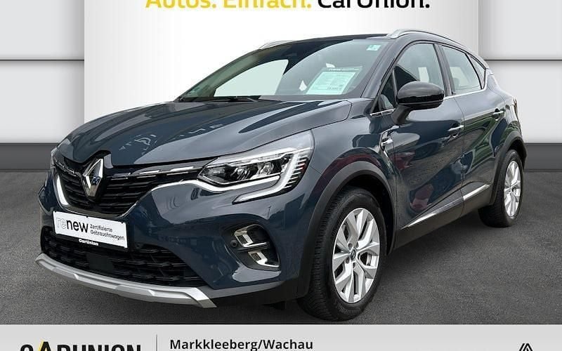 Rauchblau Gebraucht 2021 Renault Captur Intens SUV | 17.995 € (Guter Preis) - Bild 1/4