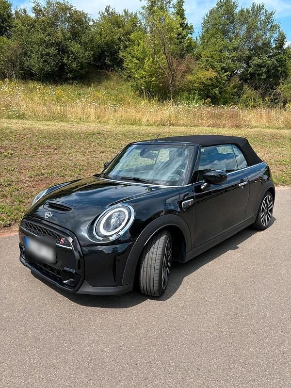 Schwarz Gebraucht 2023 Mini Cooper S Cabriolet Cabrio | 29.800 € (Guter Preis) - Bild 1/4