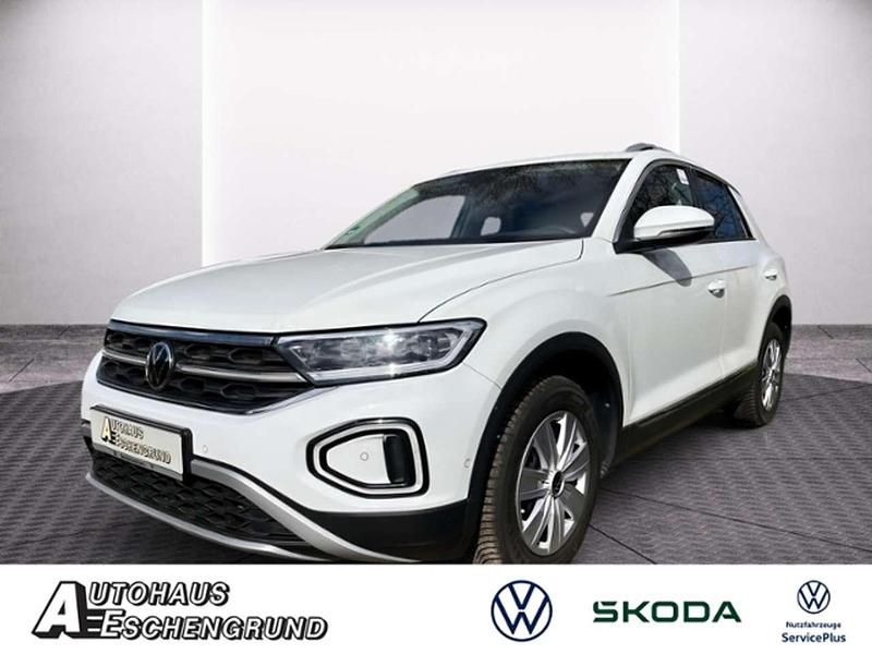 Pure white Gebraucht 2022 VW T-Roc Style SUV | 26.499 € (Teuer) - Bild 1/4