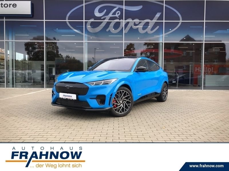 Grabber blue metallic (blau) Gebraucht 2022 Ford Mustang Mach-E GT SUV | 39.985 € (Superpreis) - Bild 1/4