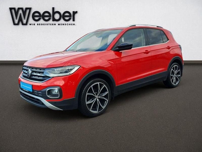 Gebraucht VW T-Cross Style 116 PS (85 kW) 2019 Rot SUV
