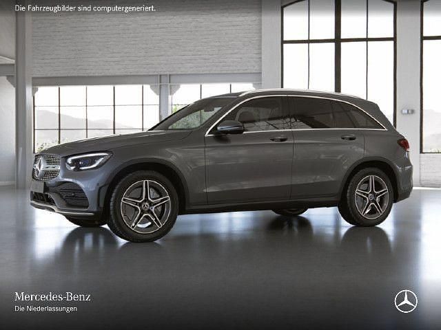 Selenitgrau Gebraucht 2020 Mercedes GLC220 AMG SUV | 39.890 € (Teuer) - Bild 1/4