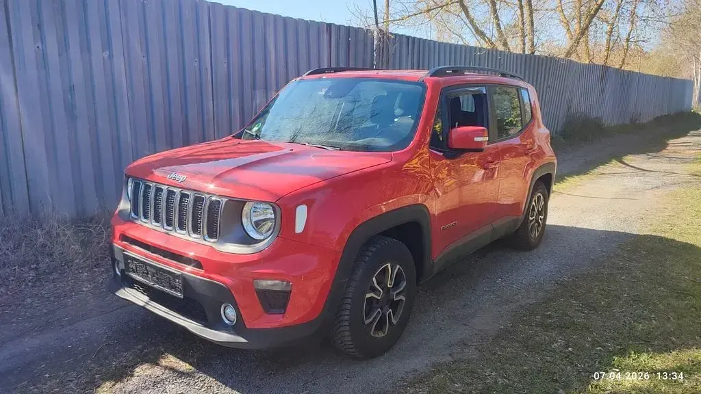 Gebraucht Jeep Renegade Longitude 120 PS (88 kW) 2019 Rot SUV