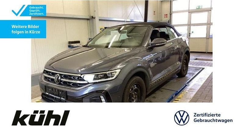 Rauchgrau metallic Gebraucht 2023 VW T-Roc Cabriolet R-line Cabrio | 29.880 € (Fairer Preis) - Bild 1/2
