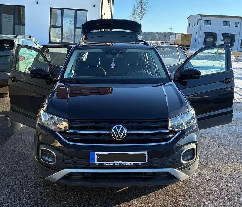 Schwarz Gebraucht 2022 VW T-Cross Active SUV | 17.500 € (Superpreis) - Bild 1/4
