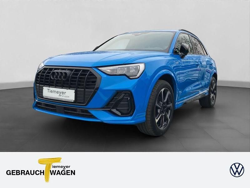Blau Gebraucht 2023 Audi Q3 S-Line SUV | 37.980 € (Fairer Preis) - Bild 1/4