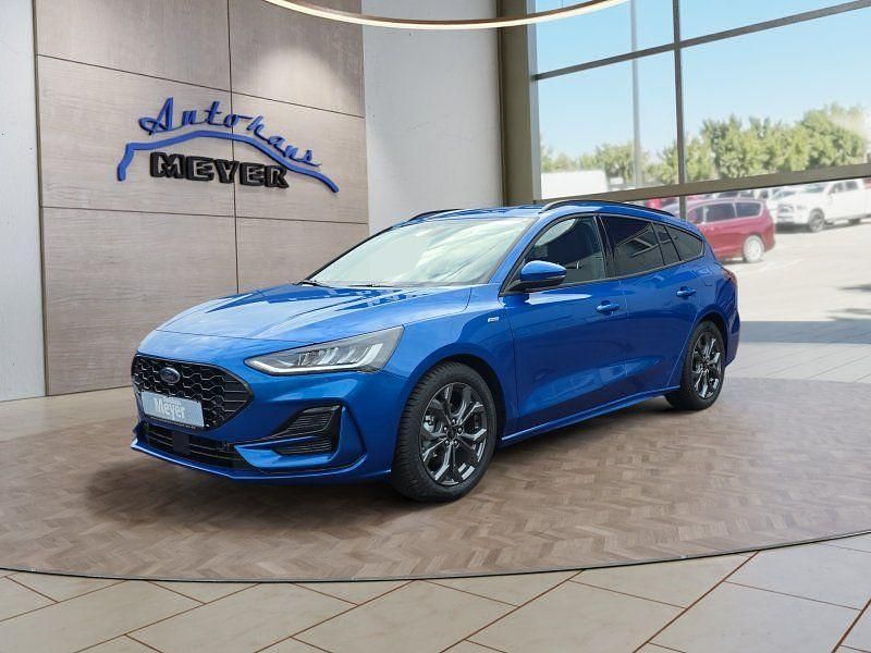 Blau Neu 2025 Ford Focus ST-Line X Limousine | 27.810 € (Superpreis) - Bild 1/4