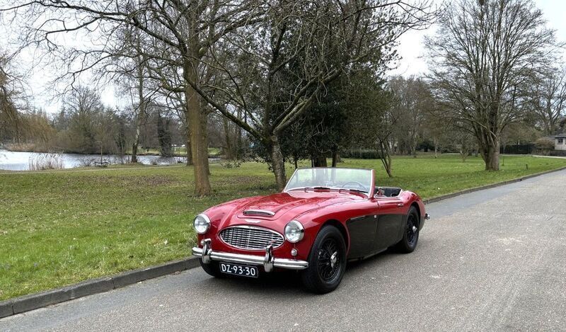 Rot Gebraucht 1959 Austin Healey 100/6 Cabrio | 49.745 € - Bild 1/4