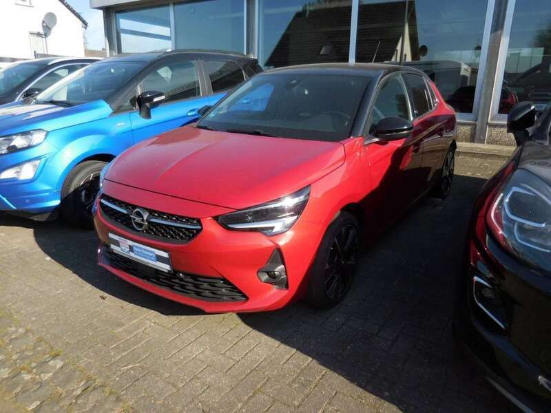 Chili rot/kardio rot Gebraucht 2021 Opel Corsa-e Ultimate Kleinwagen | 14.950 € (Etwas zu teuer) - Bild 1/4