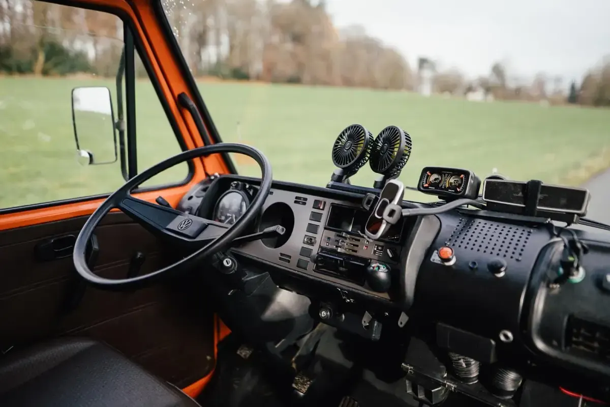 Gebraucht VW LT 75 PS (55 kW) 1982 Orange Van / Kleinbus