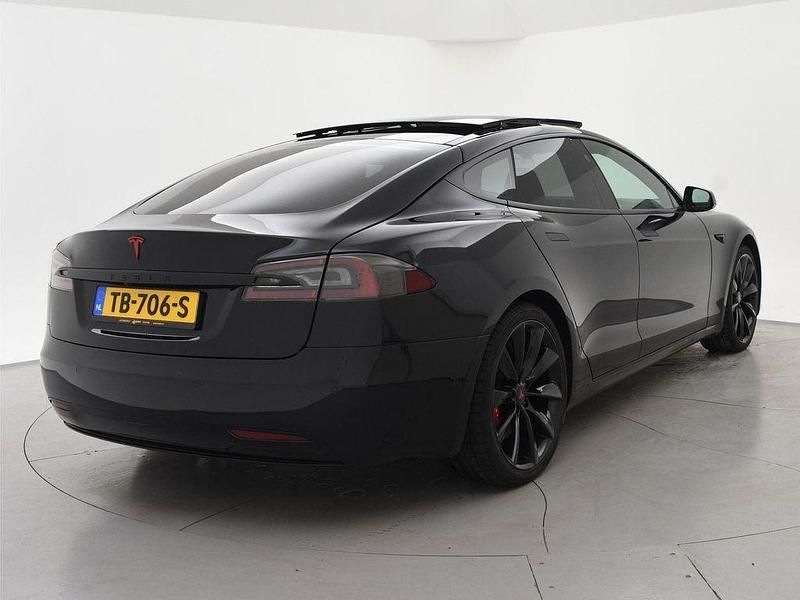 Usata Tesla Model S Performance 450 kW (612 CV) 2018 Nero Utilitaria