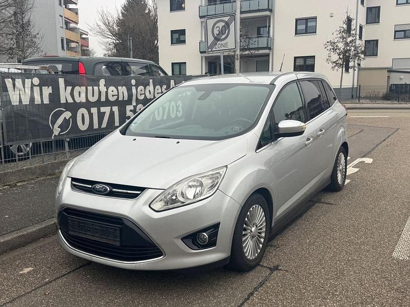 Gebraucht Ford Grand C-Max Titanium 150 PS (110 kW) 2011 Silber Van / Kleinbus