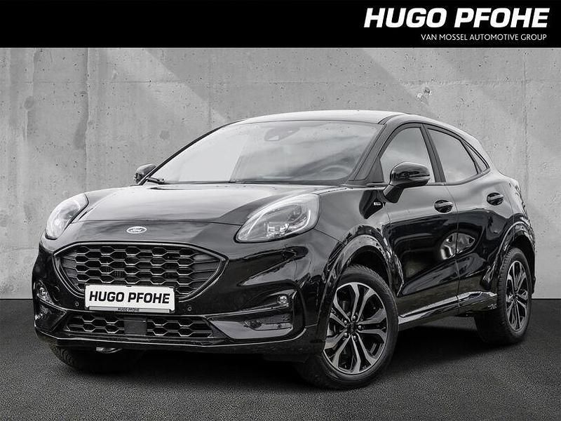 Obsidian schwarz met Gebraucht 2023 Ford Puma ST-Line SUV | 24.689 € (Fairer Preis) - Bild 1/4