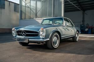 Blau Gebraucht 1971 Mercedes SL280 Cabrio | 205.000 € - Bild 1/4