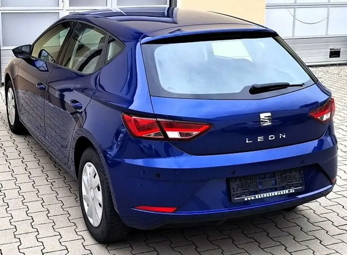 Gebraucht Seat Leon 86 PS (63 kW) 2018 Blau Kleinwagen