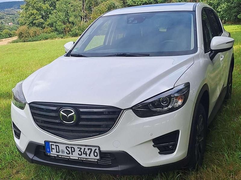 Weiß Gebraucht 2017 Mazda CX-5 Sports-Line SUV | 13.300 € (Guter Preis) - Bild 1/4