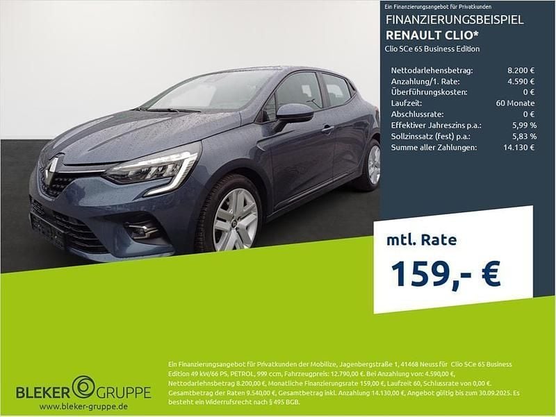 Titaniumgrau Gebraucht 2022 Renault Clio V Business Kleinwagen | 11.280 € (Superpreis) - Bild 1/3