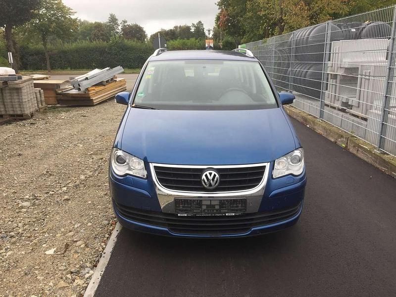 Gebraucht VW Touran Trendline 140 PS (102 kW) 2008 Blau Van / Kleinbus