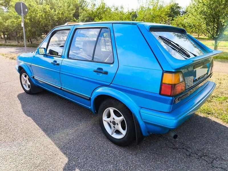 Blau Gebraucht 1987 VW Golf II GTD Limousine | 4.200 € - Bild 1/4